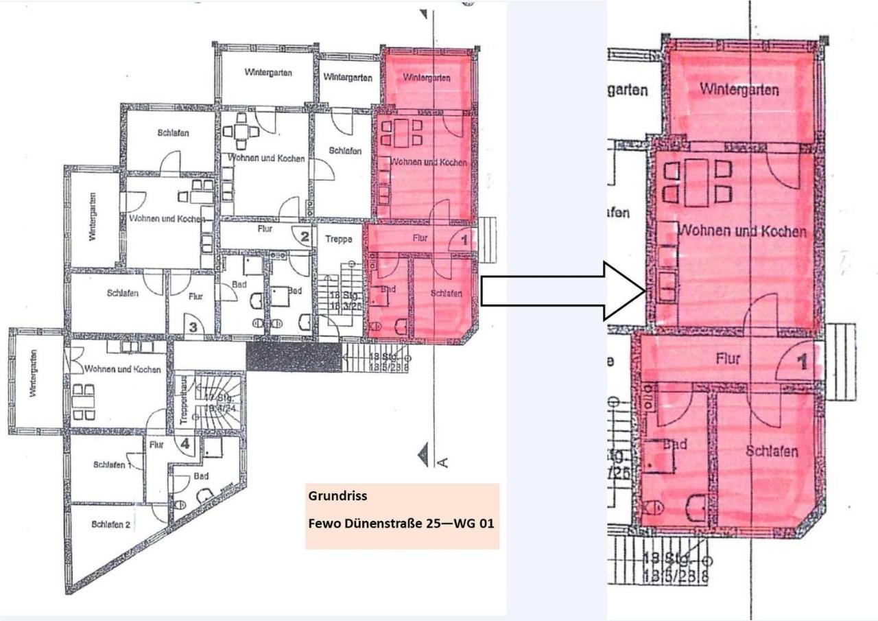 Fewo Meerblick 01 Apartment Херингсдорф Екстериор снимка